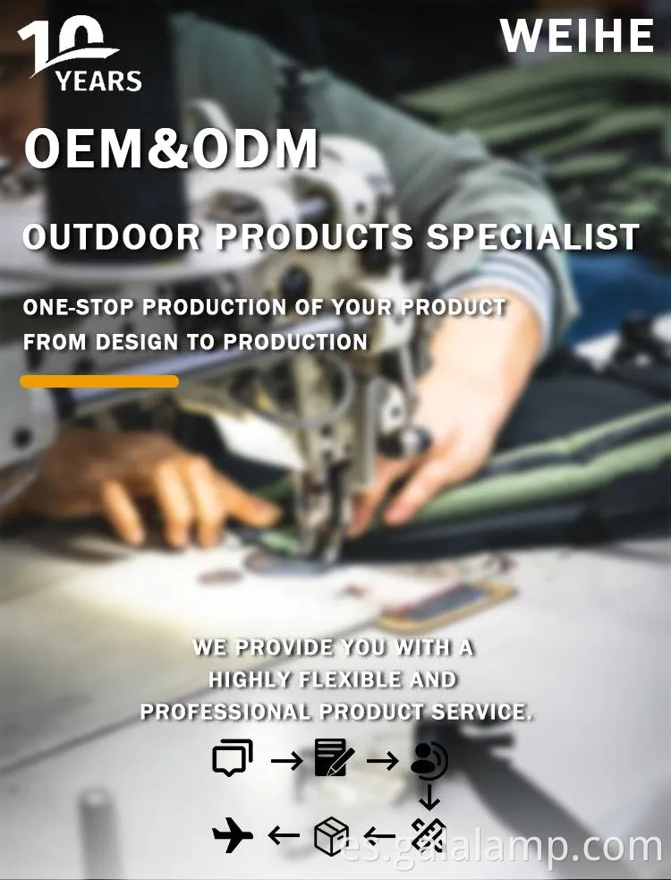 Lámparas de tubo LED de potencia solar inflable portátil para viajes de campamento